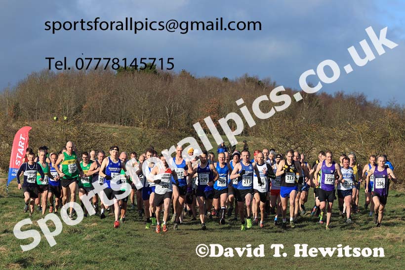 Mens 35 to 64, 2024 NEMAA Cross Country Champs., Wallsend. Photo: David T. Hewitson/Sports for All Pics